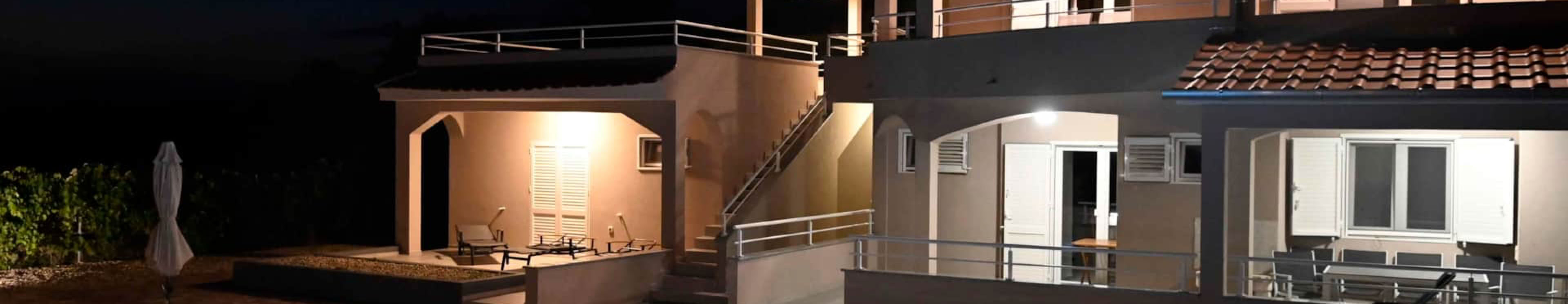 Villa Gehl w Loparze z basenem, tarasami i otoczeniem