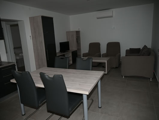 Salon i jadalnia z kuchnią